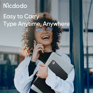 قیمت کاور کتابی هوشمند مگنتی کیبورد دار آیپد ایر ام4 13 اینچ مک دودو