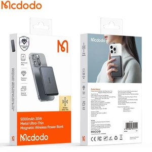 شارژر همراه وایرلس مگ سیف مک دودو پاوربانک وایرلس مگ سیف مغناطیسی