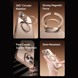 کاور و گارد مات ضدضربه استند شو آیفون 16 پرو مک دودو