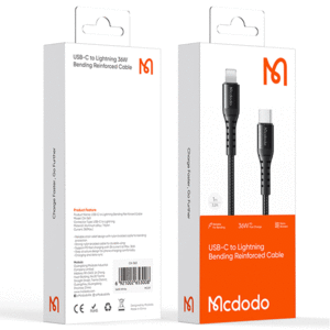 فروش کابل شارژ سریع تایپ سی به لایتنینگ مک دودو