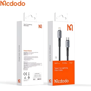 کابل تبدیل فست شارژ تایپ سی به لایتنینگ مک دودو