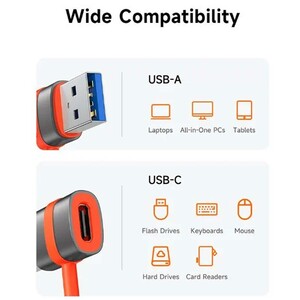 مبدل او‌تی‌جی تایپ‌سی به یو‌اس‌بی 3.0 مک دودو