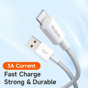 فروش کابل تبدیل USB به لایتنینگ 1.2 متری مک دودو