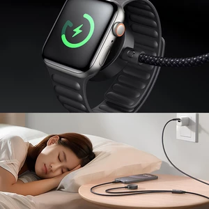 کیفیت کابل چندکاره دوسر تایپ‌سی همراه با شارژر مغناطیسی اپل واچ مک‌دودو