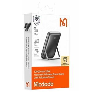پاور بانک وایرلس 15 وات و تایپ سی 20 وات فست شارژ 10000 مک دودو