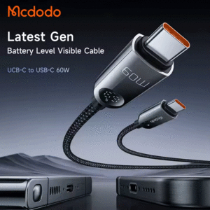 قیمت کابل تایپ سی به تایپ سی  1.2 متر توان 60 وات مک دودو