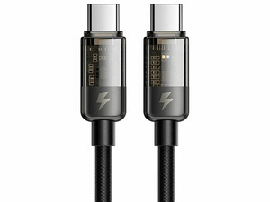 کابل سوپر فست شارژ و انتقال داده تایپ سی به تایپ سی 100 وات 1.2 متری مک دودو Macdodo CA-284 Type-C to Type-C Cable