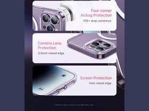 قاب محافظ نیمه شفاف مگ سيف مک دودو مدل Mcdodo Crystal PC-3091 برای Apple iPhone 14 Plus