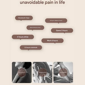 ماساژور کمر، پشت، گردن، شانه و پا چندکاره بریو