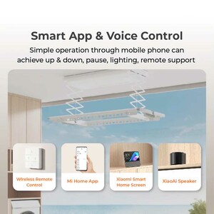 خشک‌کن لباس هوشمند میجیا شیائومی