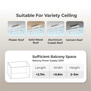 خشک‌کن لباس هوشمند میجیا شیائومی