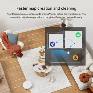 جارو هوشمند شارژی شیائومی روبوراک جارو برقی روباتیک