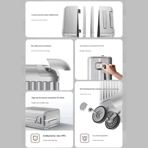 چمدان چرخ دار آلومینیومی 24 اینچی میجیا شیائومی