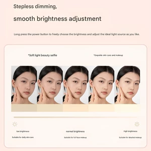 آینه میکاپ شارژی ال ای دی دار لمسی قابل حمل شیائومی