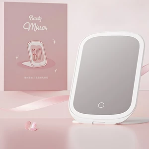 آینه میکاپ شارژی ال ای دی دار لمسی قابل حمل شیائومی