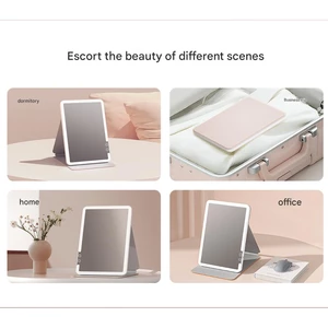 کیفیت آینه میکاپ شارژی ال ای دی دار لمسی قابل حمل شیائومی