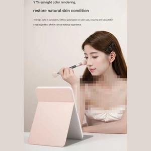 آینه میکاپ شارژی ال ای دی دار لمسی قابل حمل شیائومی