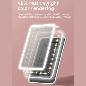 آینه آرایشی چراغ‌دار لمسی قابل شارژ 9 اینچ دوکو شیائومی