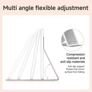 آینه آرایشی چراغ‌دار لمسی قابل شارژ 9 اینچ دوکو شیائومی