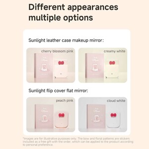 آینه آرایشی چراغ‌دار لمسی قابل شارژ 9 اینچ دوکو شیائومی