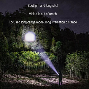 فروش چراغ قوه شارژی با قابلیت تنظیم روشنایی