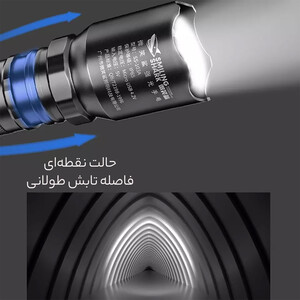 کیفیت چراغ قوه شارژی با قابلیت تنظیم روشنایی