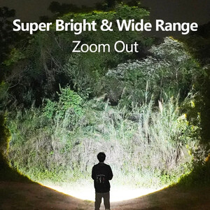 چراغ قوه ضد آب پرتابل شارژی