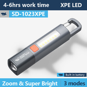 چراغ قوه شارژی ضدآب اسمایلینگ شارک