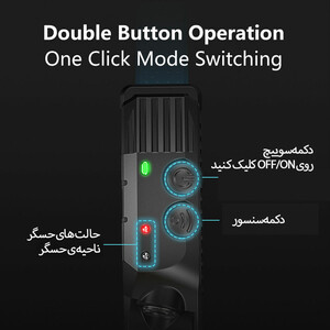 خرید هدلایت شارژی با روشنایی القایی