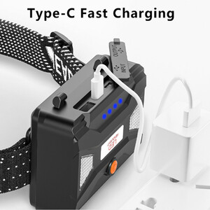 هدلایت قابل شارژ اسمایلینگ شارک