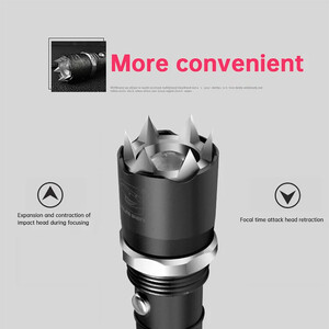 قیمت چراغ قوه و دفاع شخصی قدرتمند شارژی