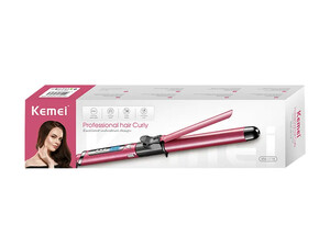 فر کننده و حالت دهنده مو کیمی Kemei Professional Curling Iron KM-1718