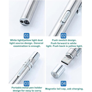 چراغ قوه پزشکی اسمایلینگ شارک