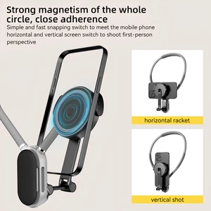 پایه نگهدارنده مغناطیسی، هولدر گردنی و مونوپاد گوشی موبایل