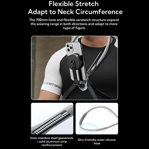 پایه نگهدارنده مغناطیسی، هولدر گردنی و مونوپاد گوشی موبایل