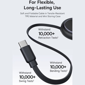 خرید سیم شارژ سریع دو سر تایپ سی بیسوس