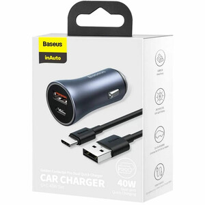 خرید شارژر فندکی فست شارژ  بیسوس