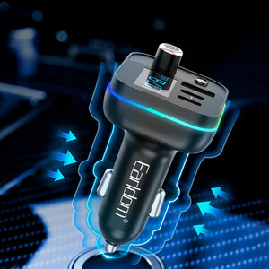 خرید شارژر فندکی فست شارژ بلوتوثی خودرو ارلدام