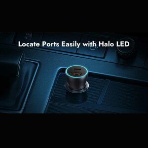 شارژر فندکی فست شارژ ماشین تایپ‌سی 60 وات بیسوس