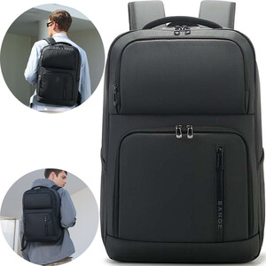 کوله پشتی لپ تاپ 15.6 اینچی ضدآب بنج Bange BG-7822 مدرسه و مسافرتی