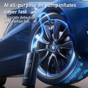 خرید پمپ باد و چراغ قوه شارژی مومکس