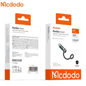 آداپتور لایتنینگ به تایپ‌سی نمایشگردار مک‌دودو