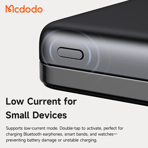 خرید پاوربانک مگنتی 10000 میلی‌آمپر 15 وات و پورت تایپ سی مک دودو