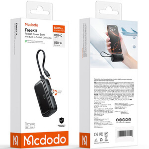 خرید شارژر همراه تایپ سی مک دودو