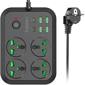 خرید چندراهی برق یو اس بی و  تایپ‌سی  ارلدام