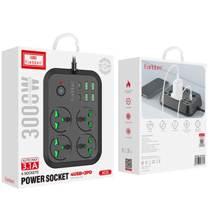 قیمت چندراهی برق یو اس بی و  تایپ‌سی  ارلدام