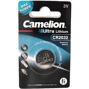 باتری سکه‌ای اولترا لیتیومی ولتاژ 3 ولت ظرفیت 220 میلی‌آمپر کملیون Camelion CR2032