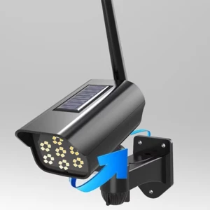 دوربین چراغ خورشیدی طرح دوربین مداربسته اسمایلینگ شارک