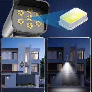 بهترین  چراغ خورشیدی طرح دوربین مداربسته اسمایلینگ شارک