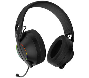 هدست گیمینگ بی‌سیم نویز کنسلینگ فعال ANC پورودو Porodo PDX421-BK با اتصال 3 گانه